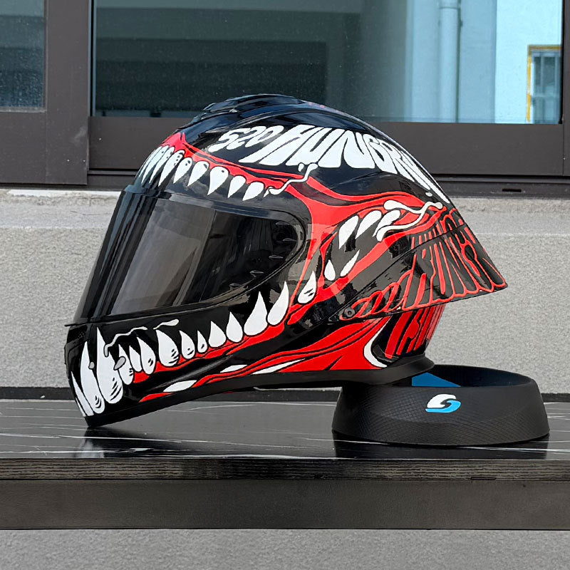 Bluetooth slot for full-face motorcycle helmet-I235