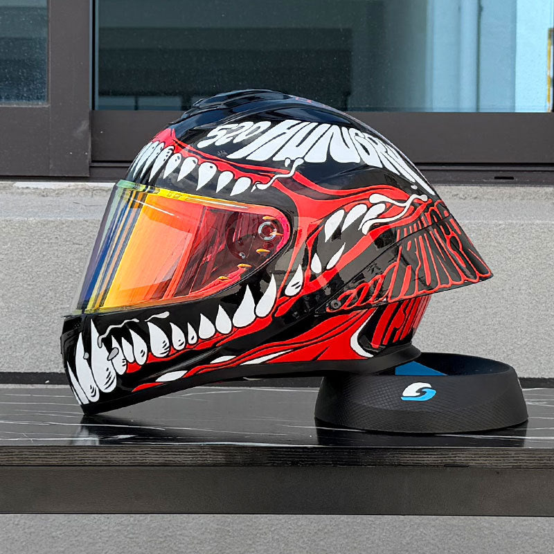 Bluetooth slot for full-face motorcycle helmet-I236