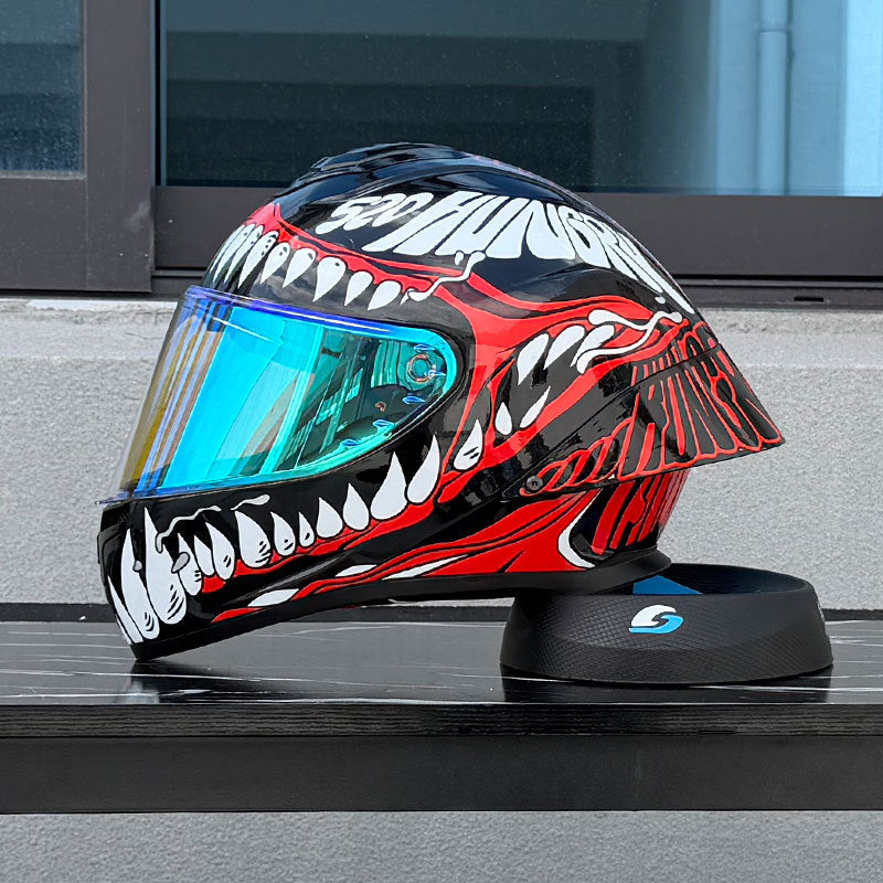 Bluetooth slot for full-face motorcycle helmet-I236