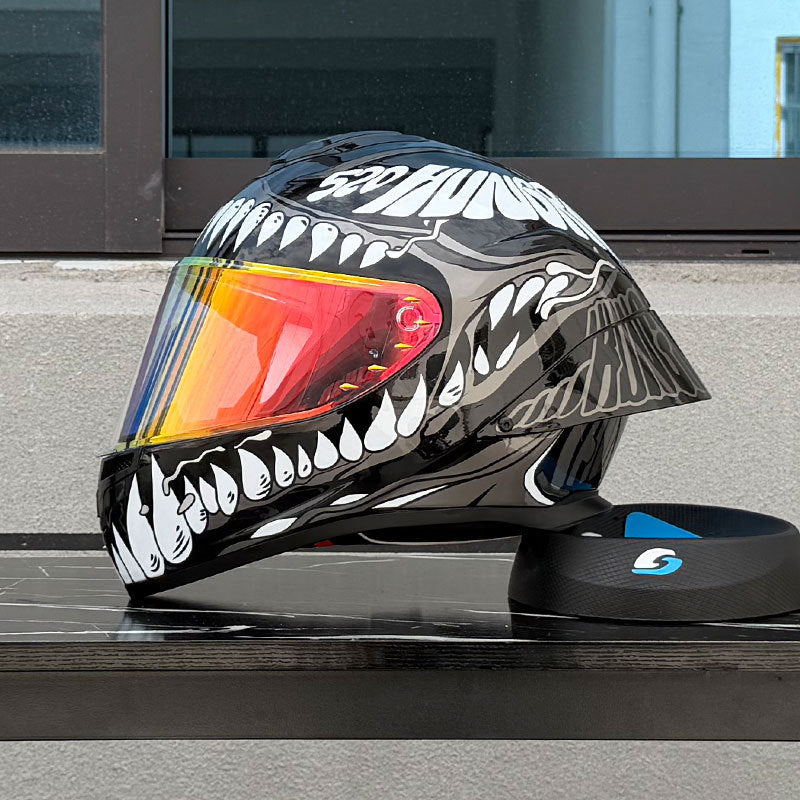 Bluetooth slot for full-face motorcycle helmet-I236