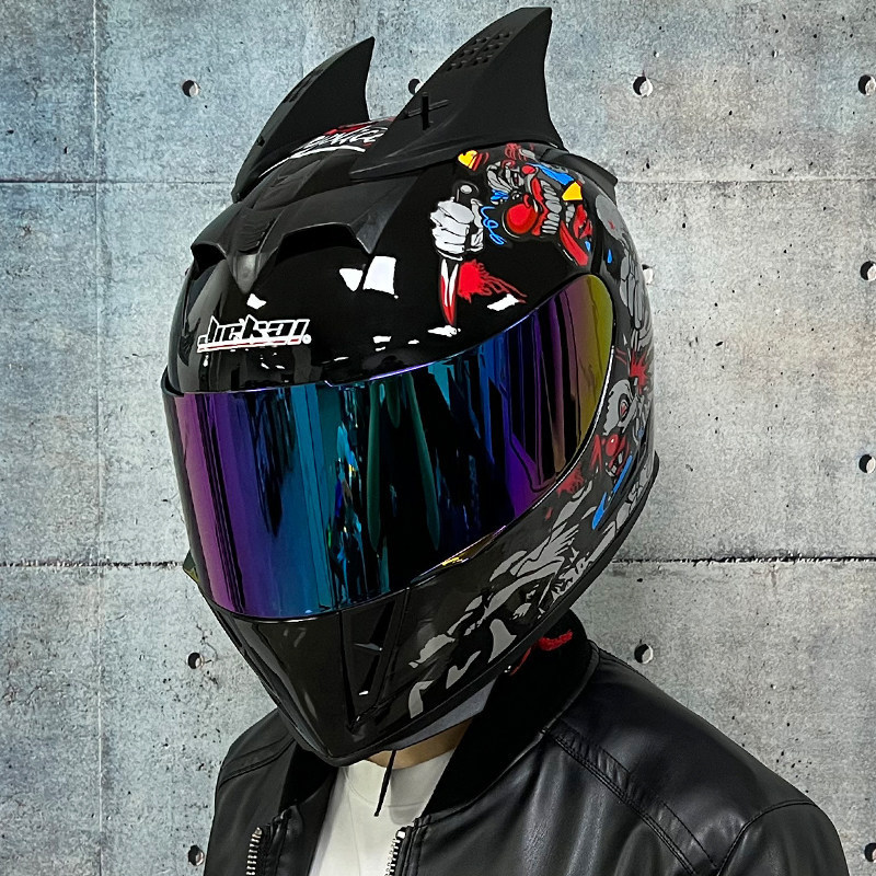 Dual-lens Bluetooth personalized helmet-I68