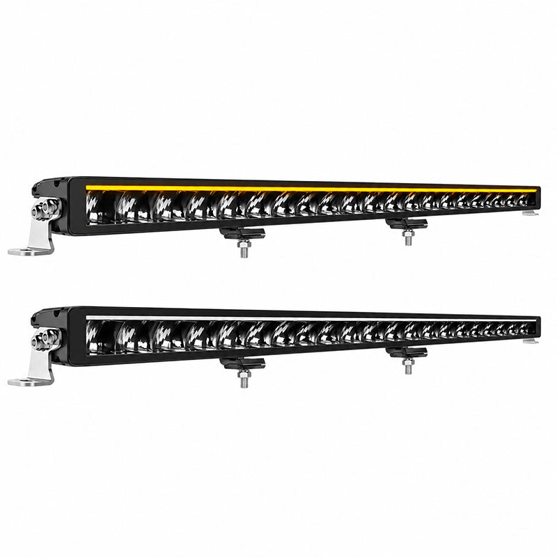 KTVMOTO Off-Road LED Light Bar with Amber DRL for Truck SUV ATV-D30