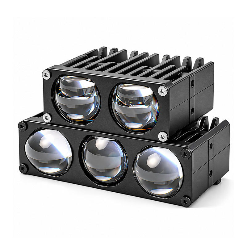 KTVMOTO LED Projector Driving Lights Dual & Triple Lens Off-Road Pods-D33