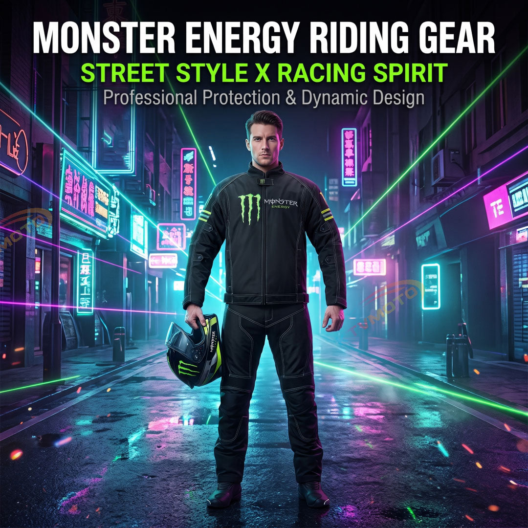 Monster Energy Motorcycle Riding Gear-J49