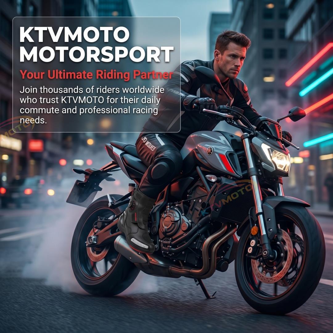 Waterproof Motorcycle Boots-K04