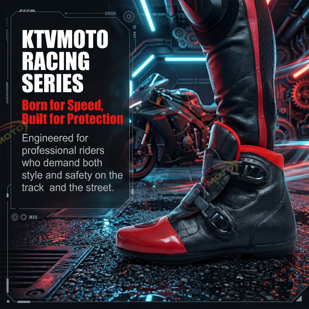 Motorcycle racing and off-road riding boots-K97