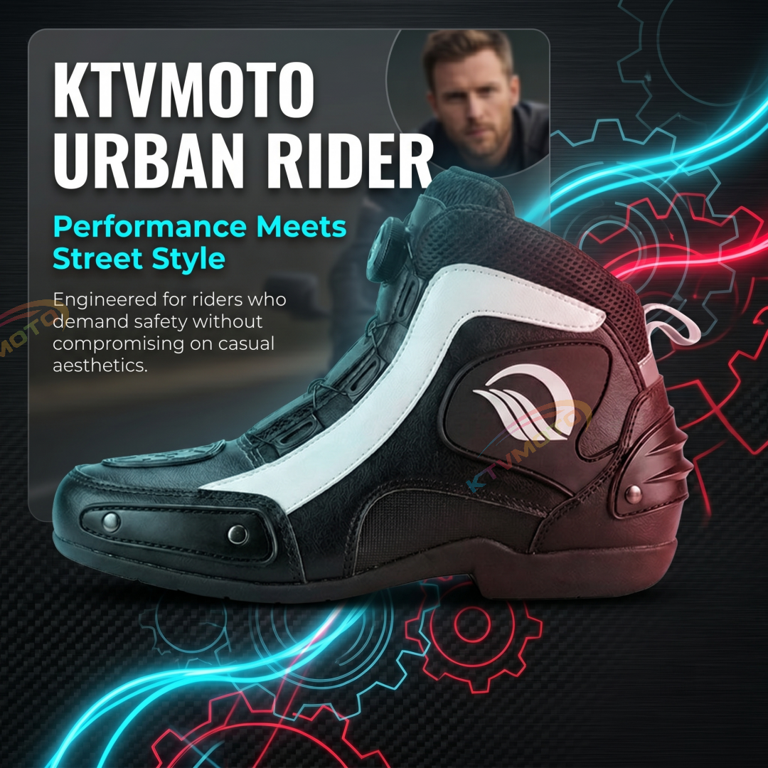 Waterproof and breathable casual motorcycle boots-K65