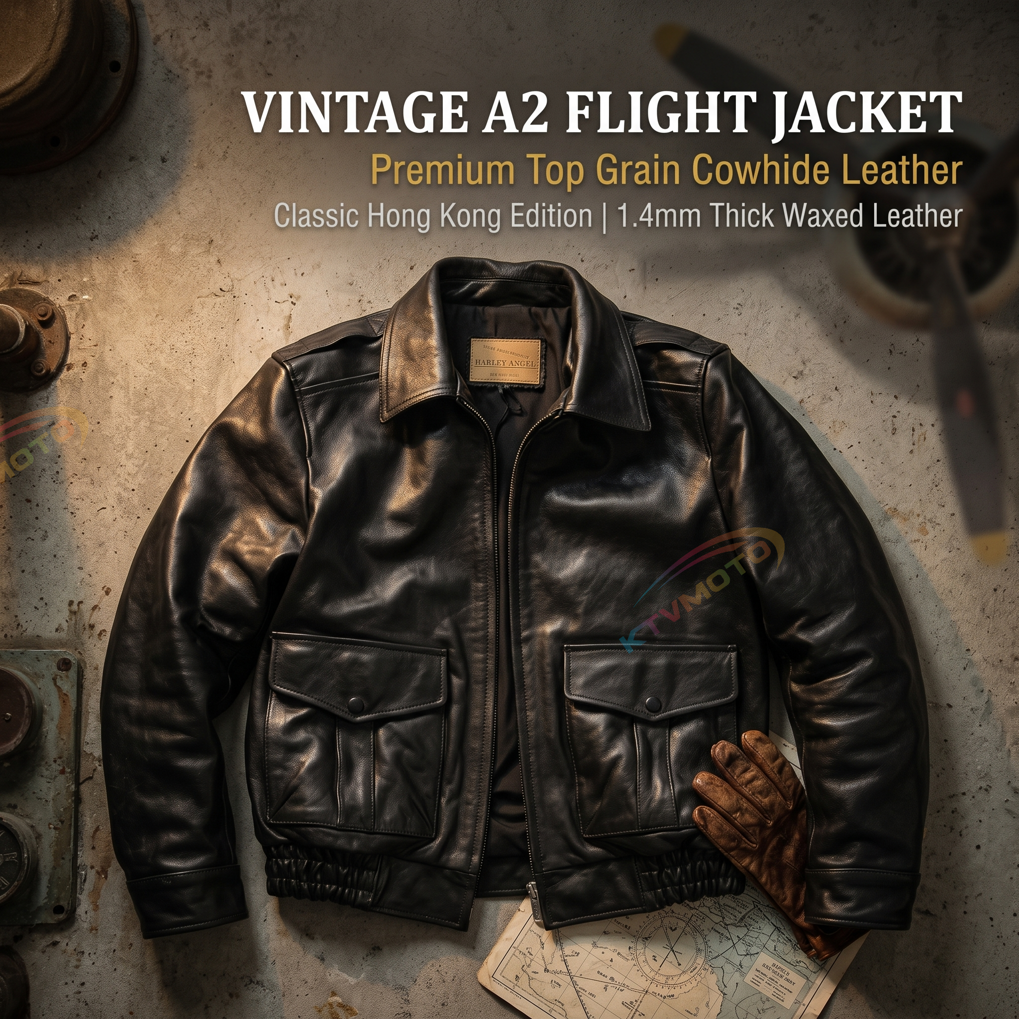 New Spring/Autumn Men's Short Casual Leather Jacke A2 - A54