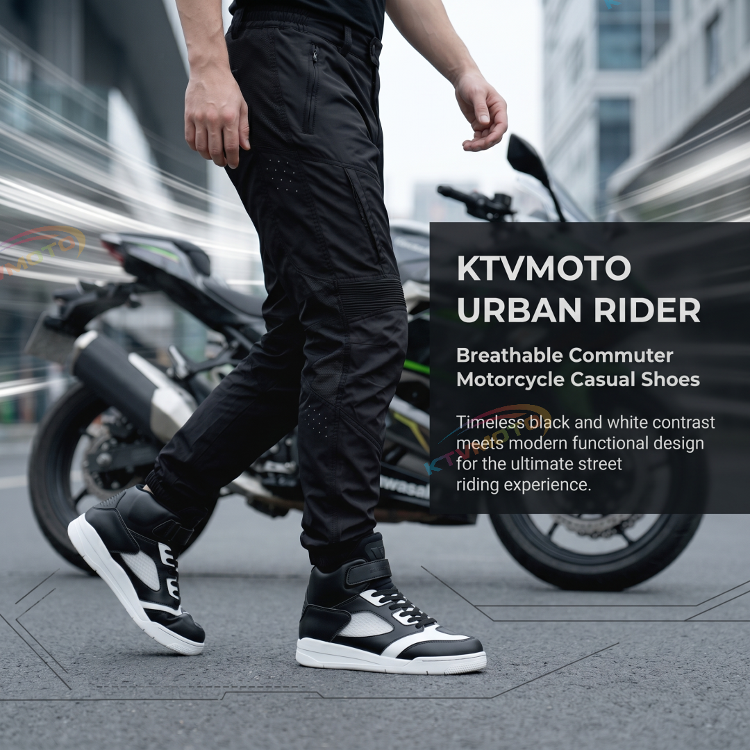 Breathable Commuter Motorcycle Casual Shoes-K43
