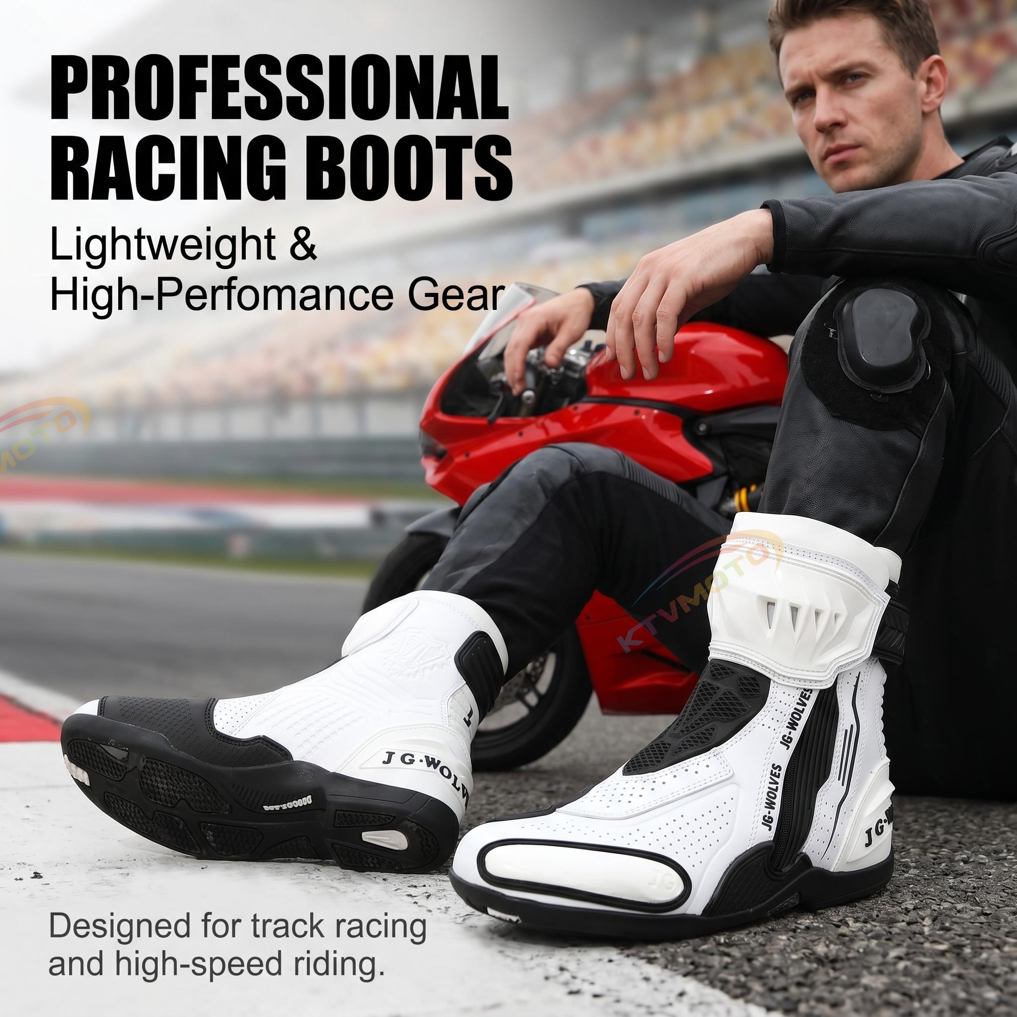 Motorcycle rally boots are breathable-K125