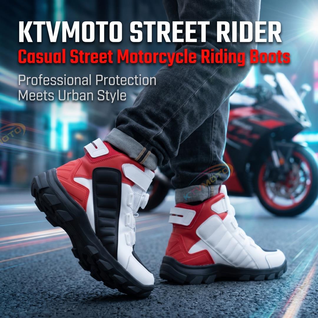 Casual Street Motorcycle Riding Boots-K155