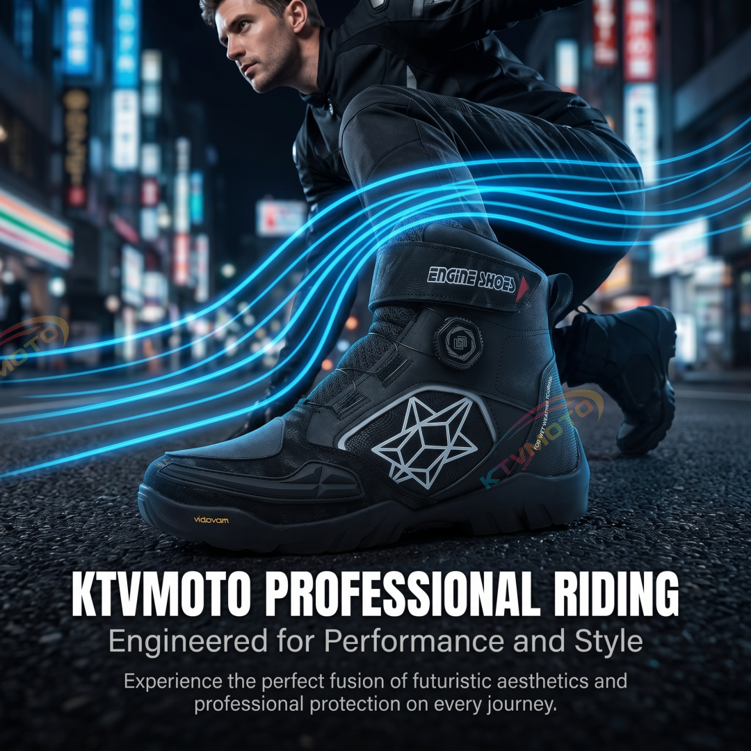 Non-slip motorcycle riding shoes for outdoor sports-K73