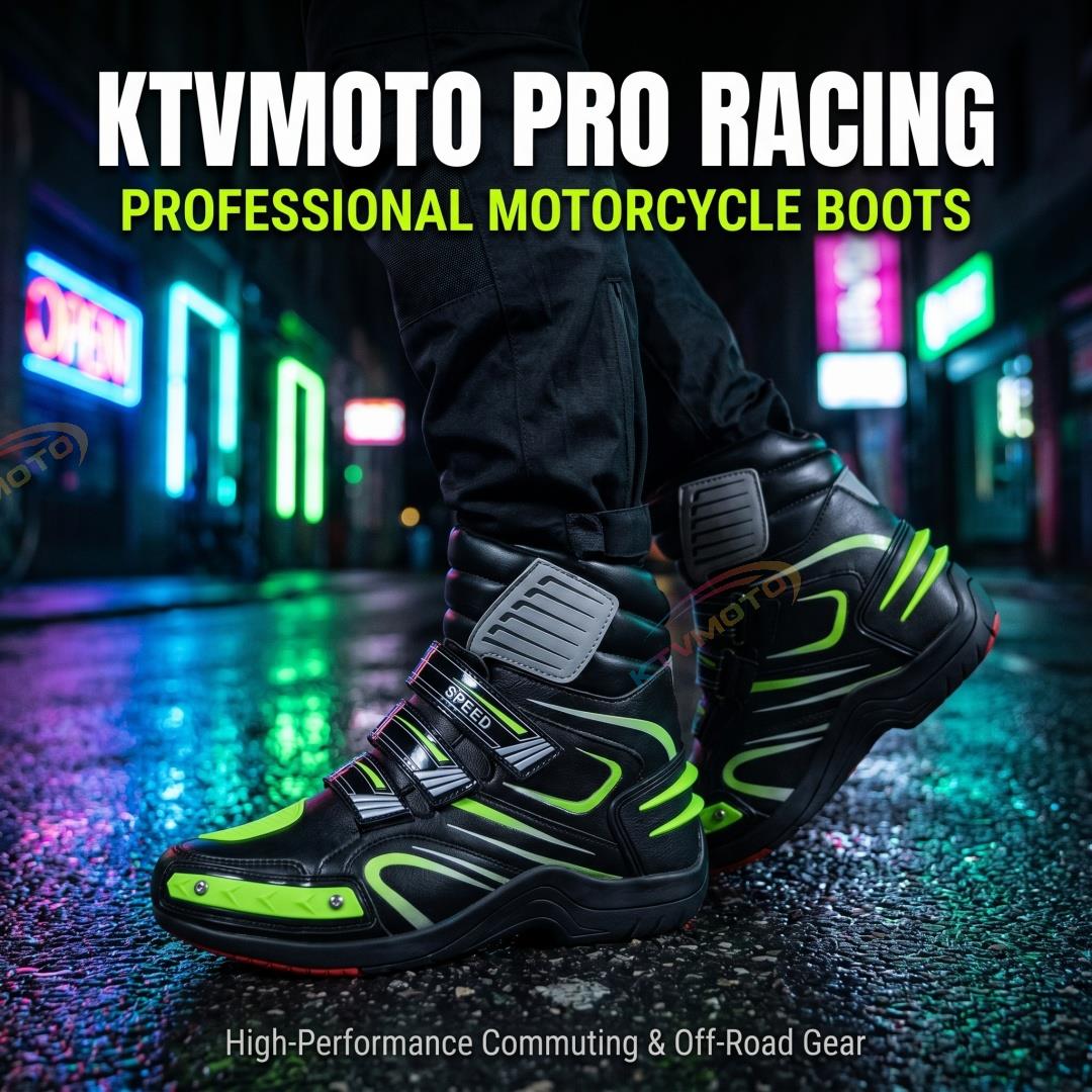 Motorcycle commuting and off-road boots-K149