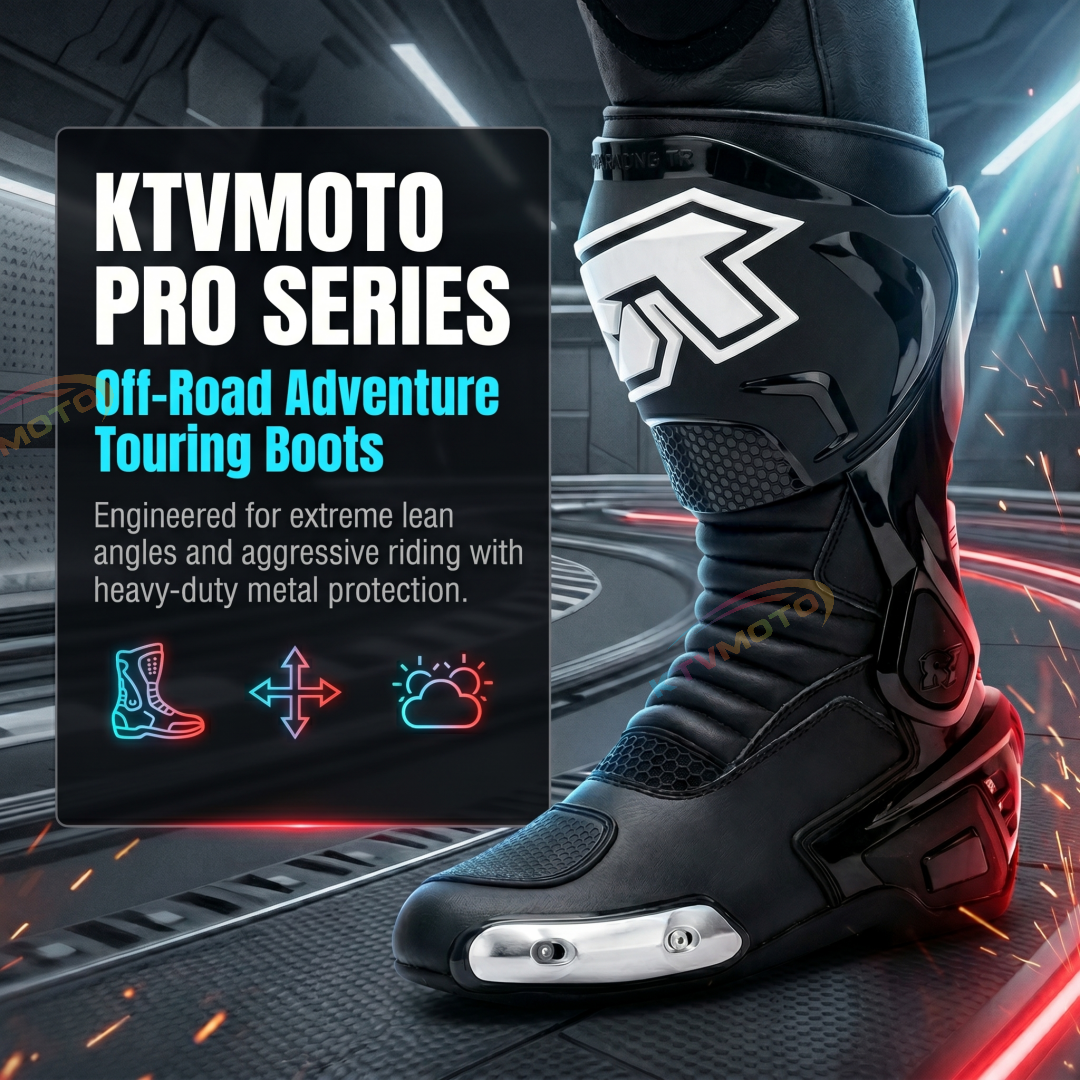 Off-road adventure touring motorcycle boots-K57