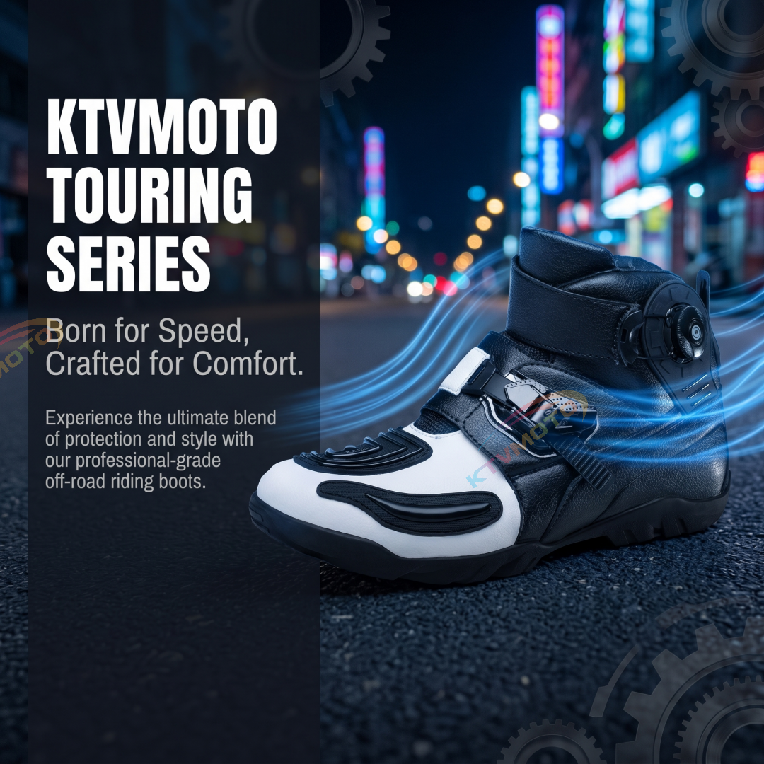 Motorcycle Touring and Off-Road Riding Boots-K85