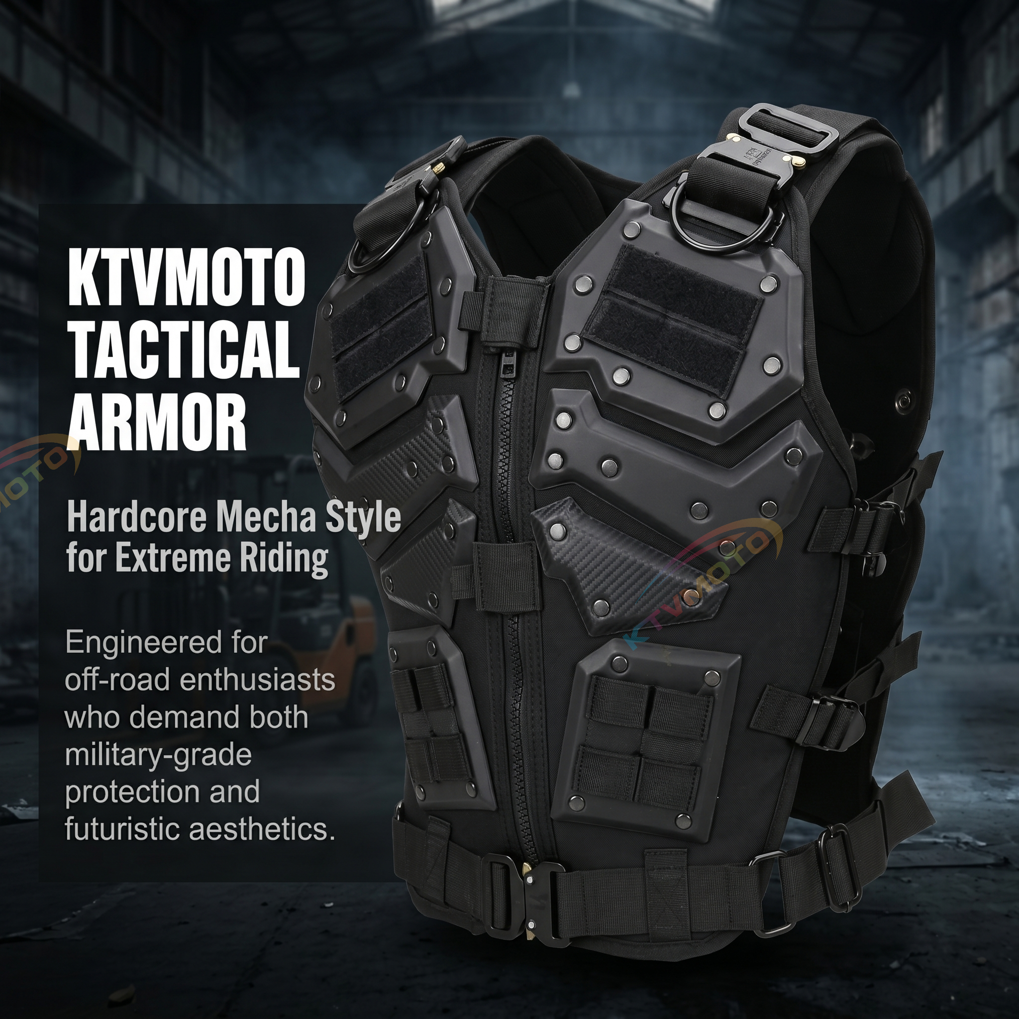 Motorcycle riding armor-F22