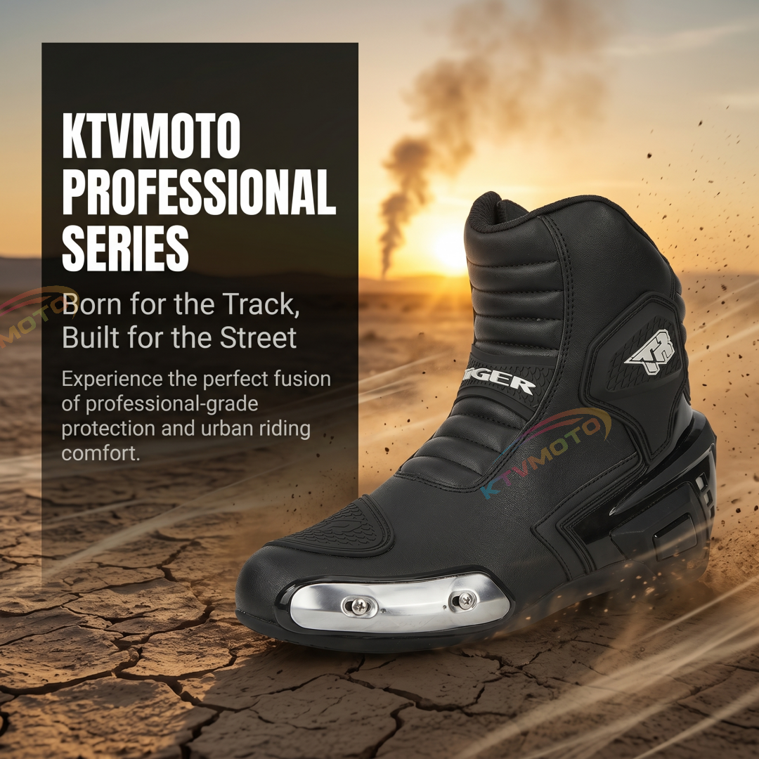 Professional Motorcycle Riding Boots – Sports Racing Boots-K61