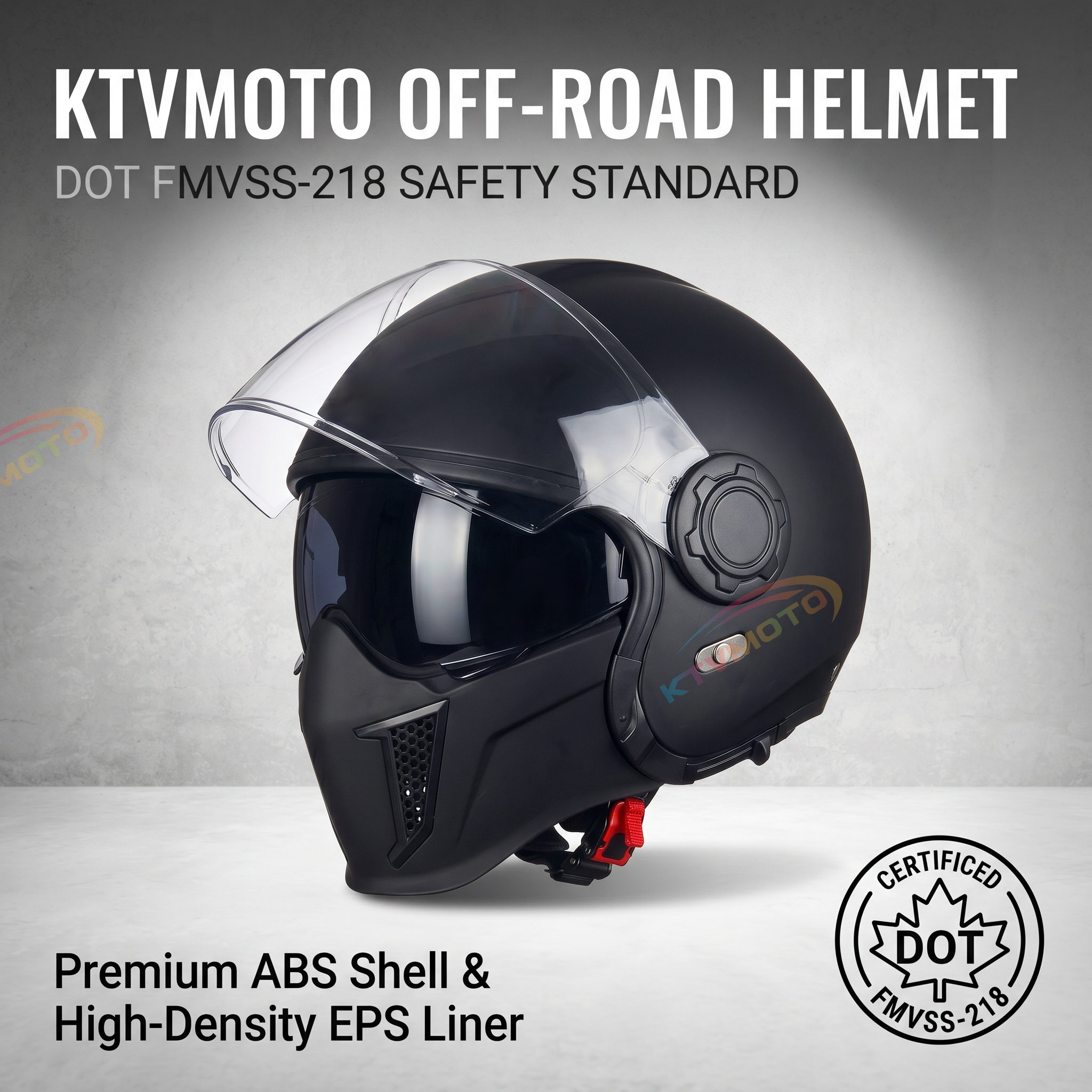 3-in-1 Modular Motorcycle Helmet- I01