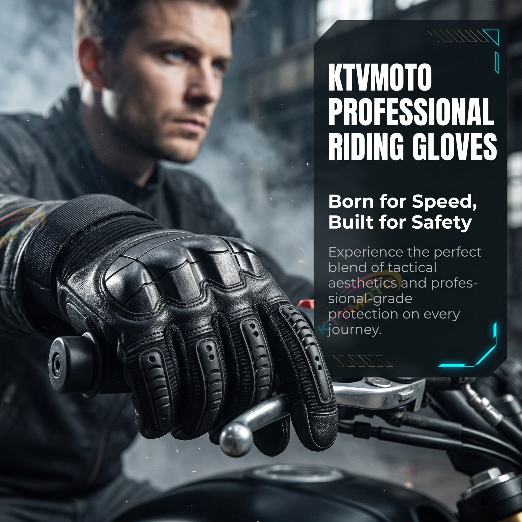 Motorcycle riding anti-slip gloves-G56
