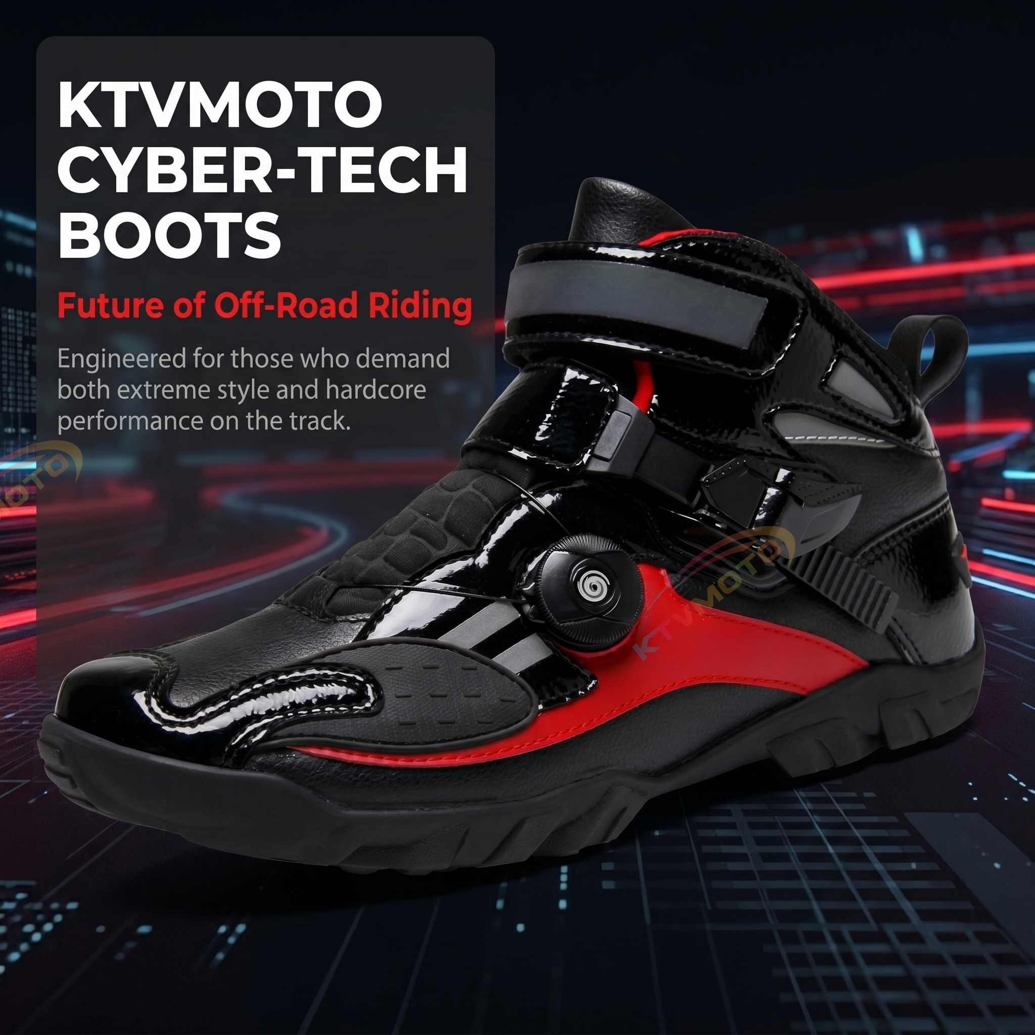 Off-road riding boots-K116