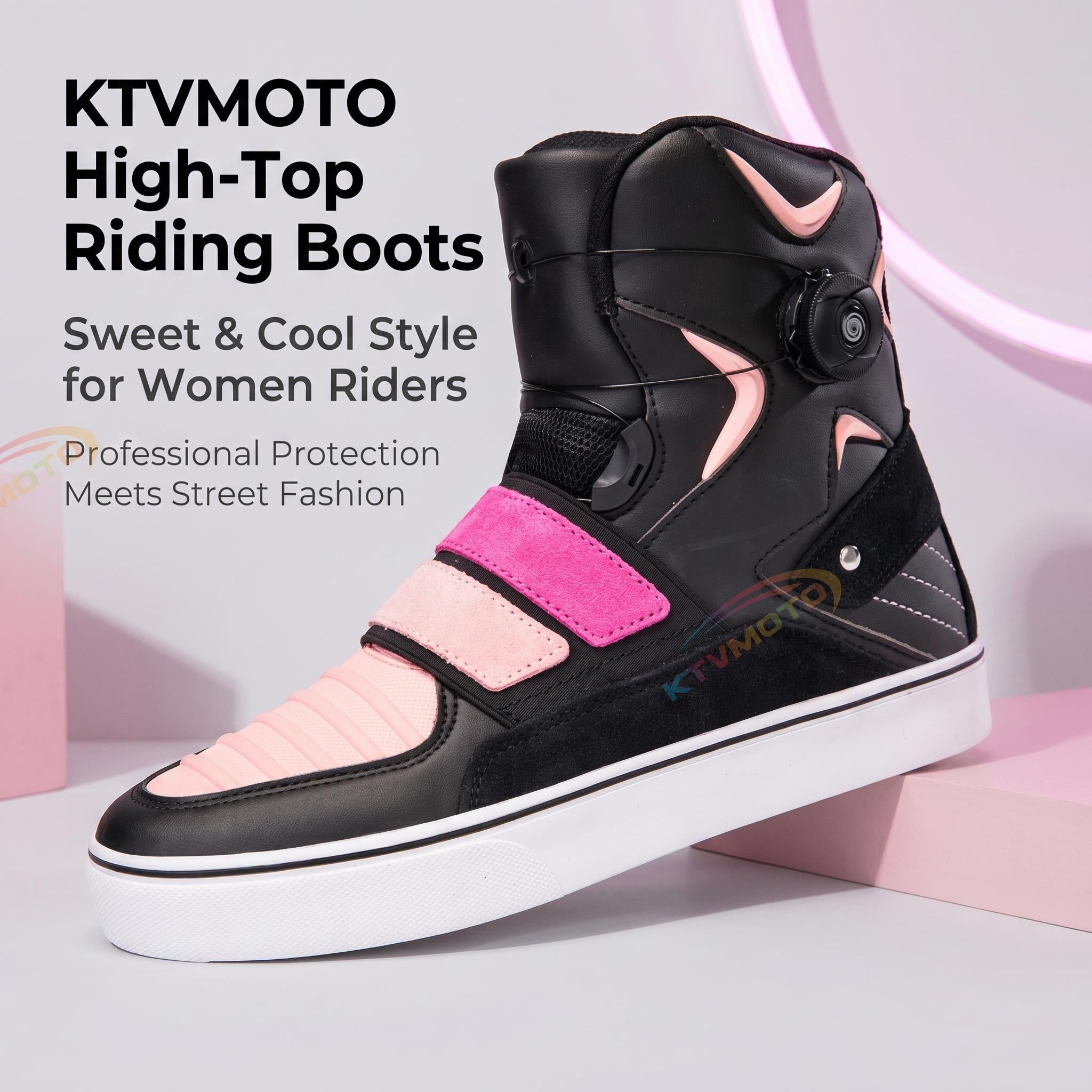 High-top cycling boots in sneaker style-K126