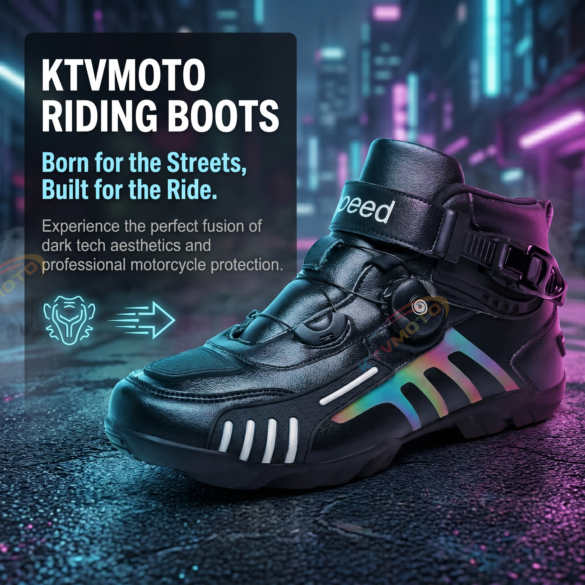 Motorcycle riding shoes-K88