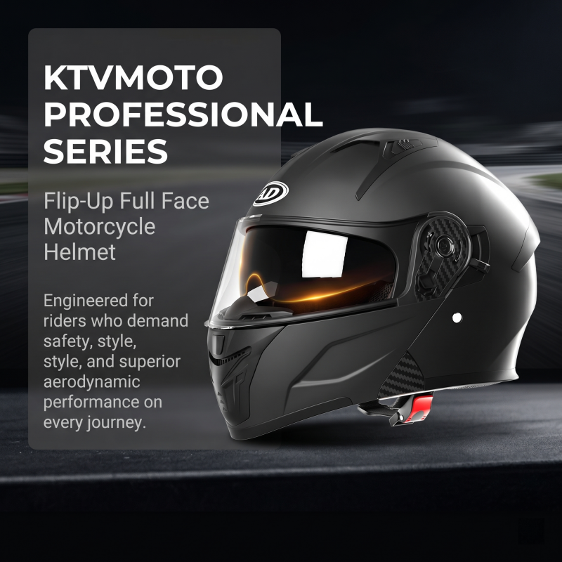 Retro motocross full helmet-I94