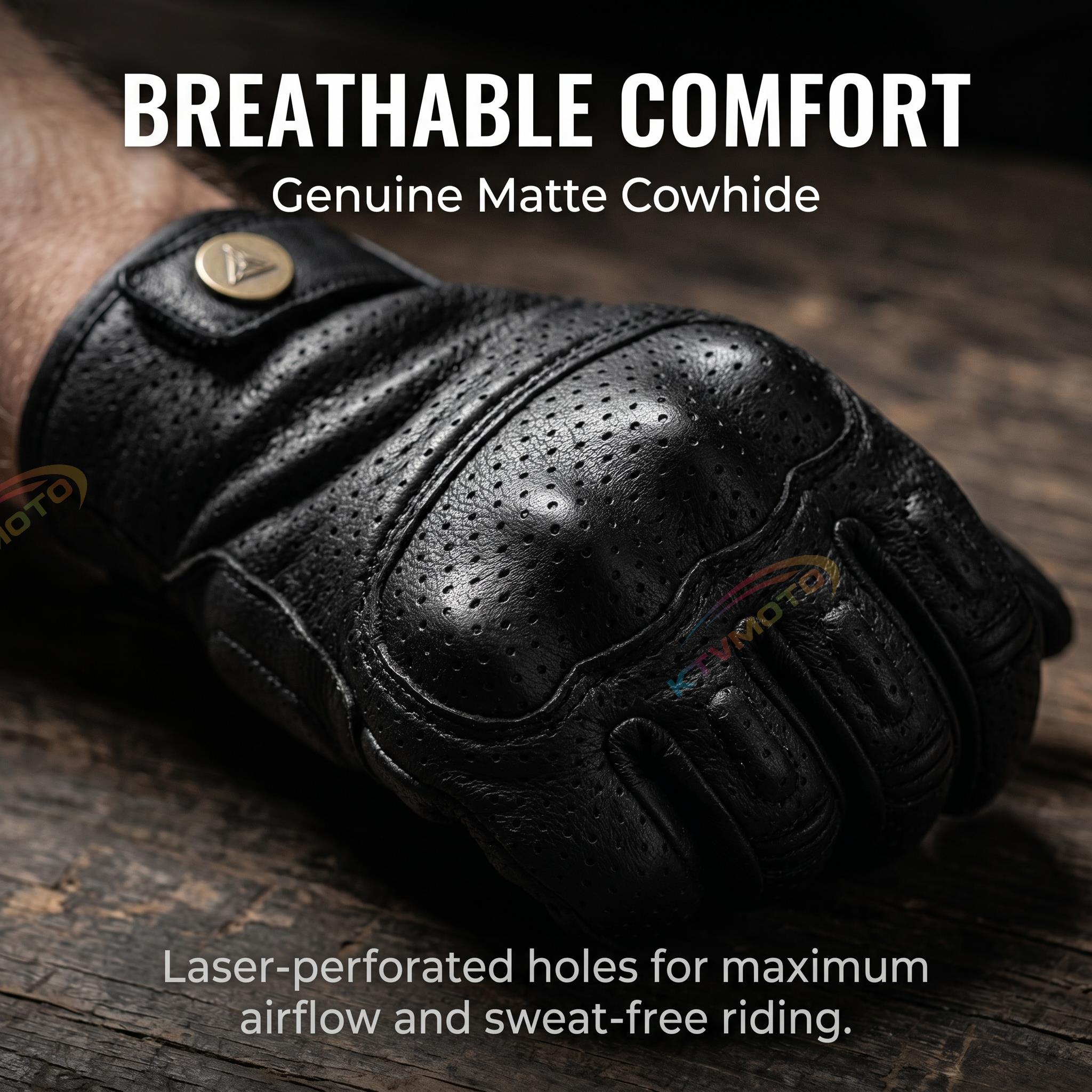 Full-finger touchscreen breathable gloves-G69