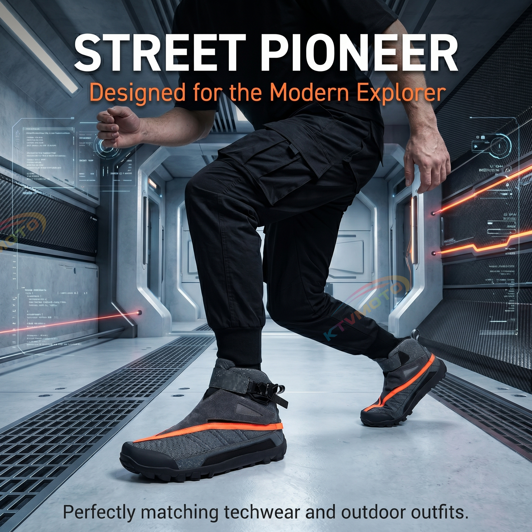 Motorcycle off-road riding shoes-K136