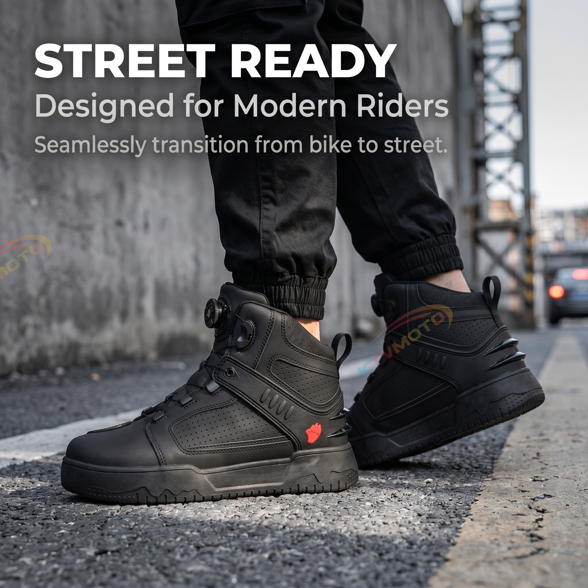 Motorcycle riding shoes - anti-slip and anti-fall-K127