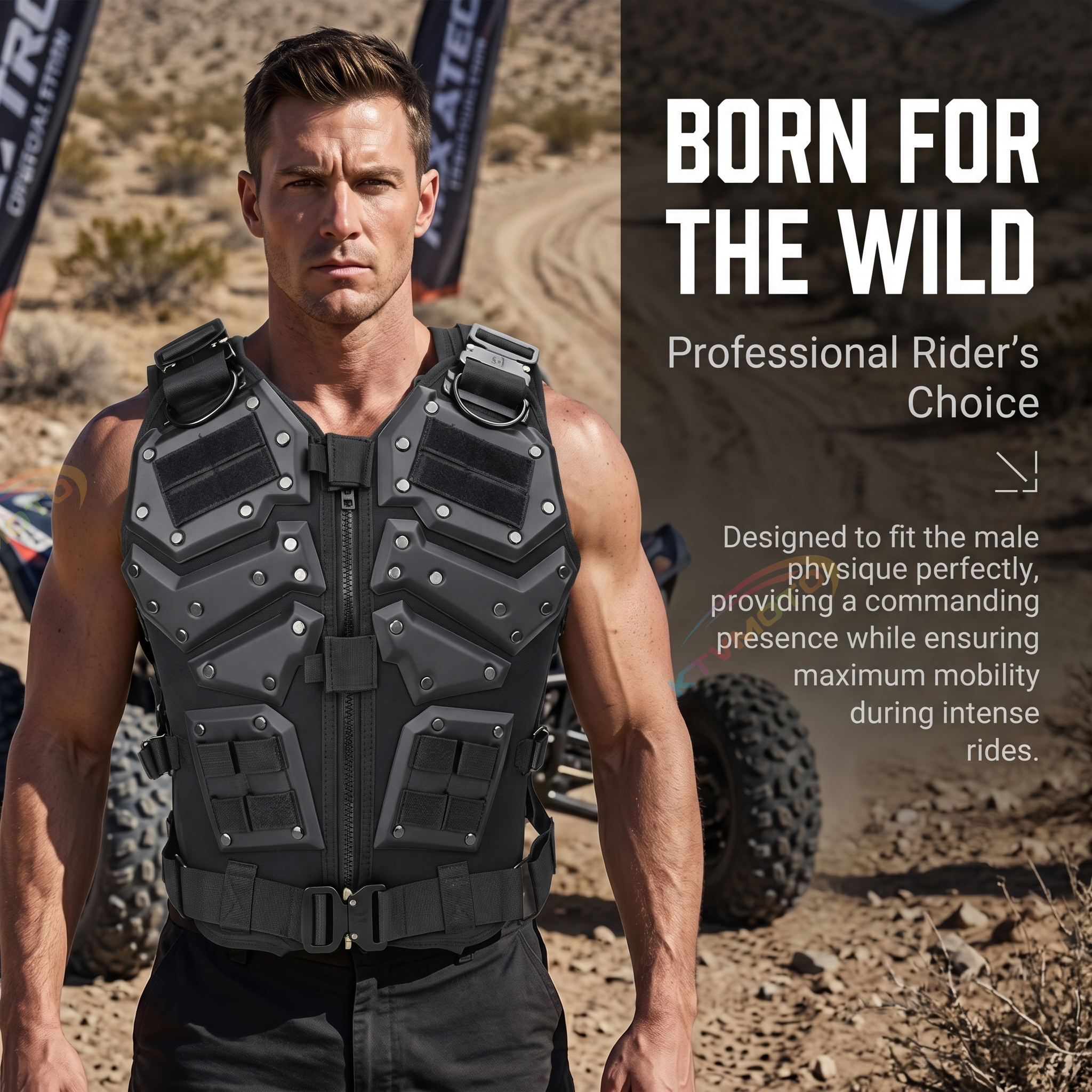Motorcycle riding armor-F22