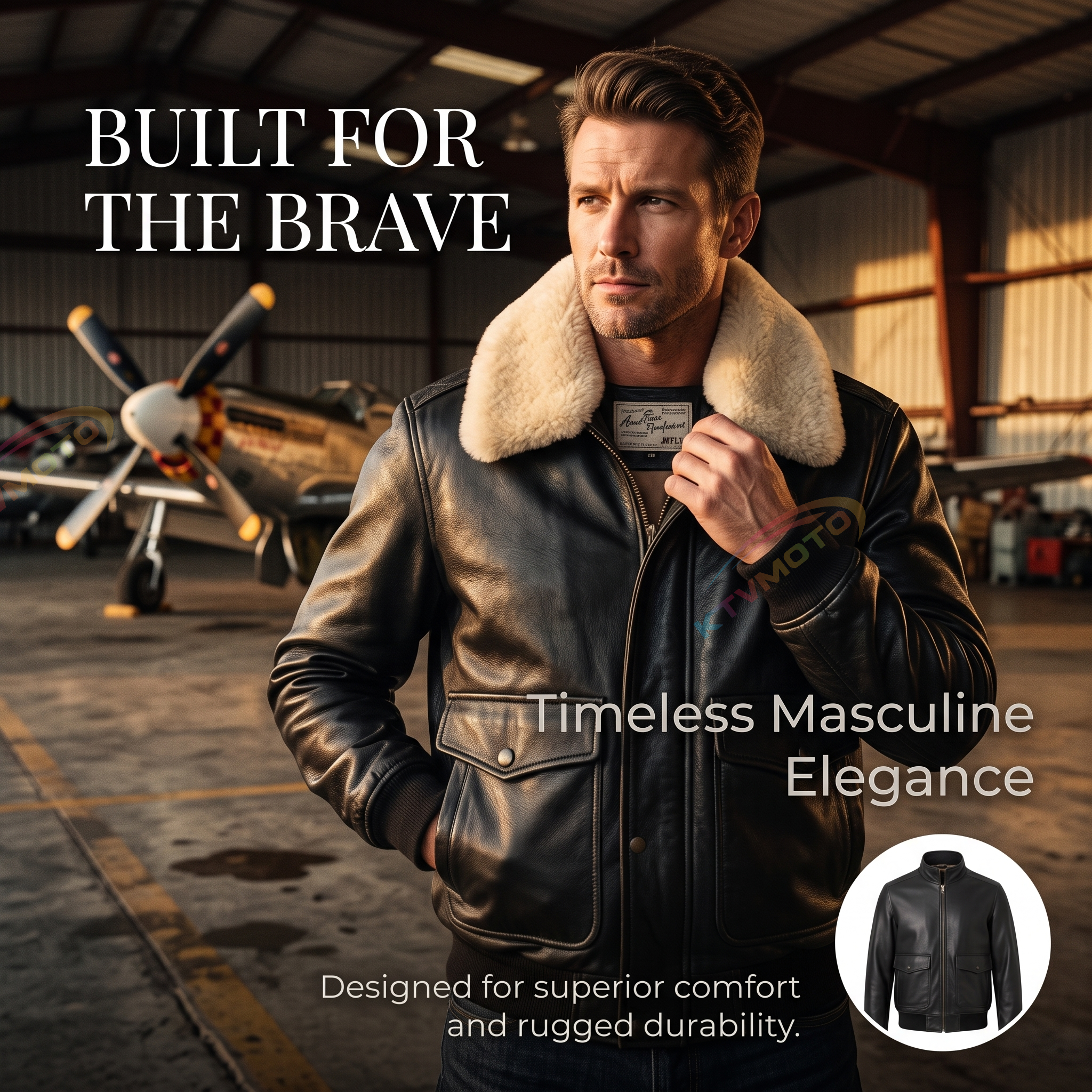 G1 Flight Suit Leather Jacket - A56