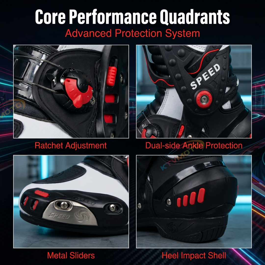 Motorcycle road racing boots-K69