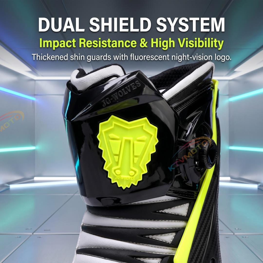 Abrasion-resistant and breathable motocross boots-K118
