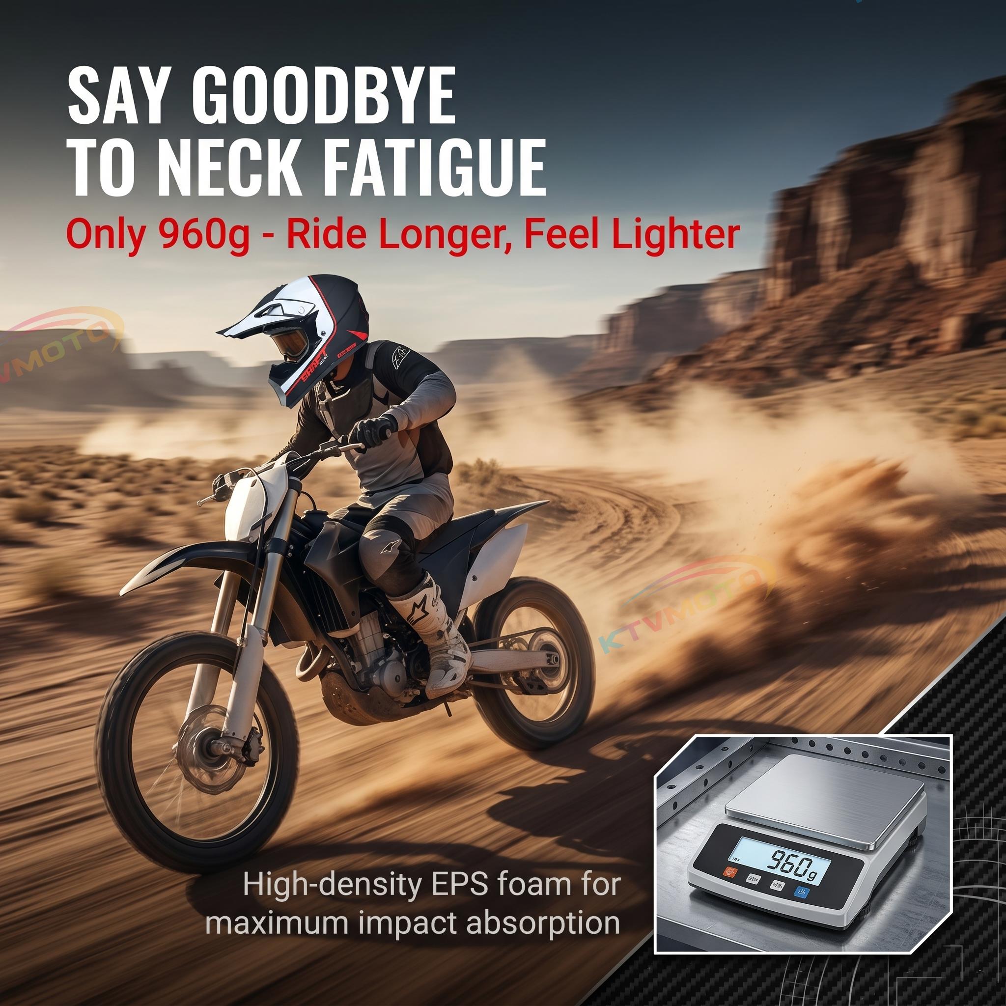 Breathable off-road motorcycle helmet-I05