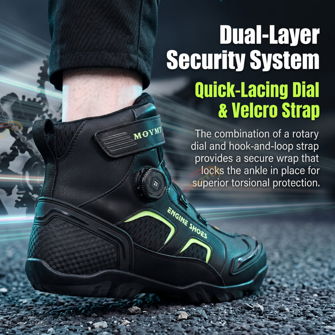 Non-slip rubber soles for motorcycle sports riding boots-K86