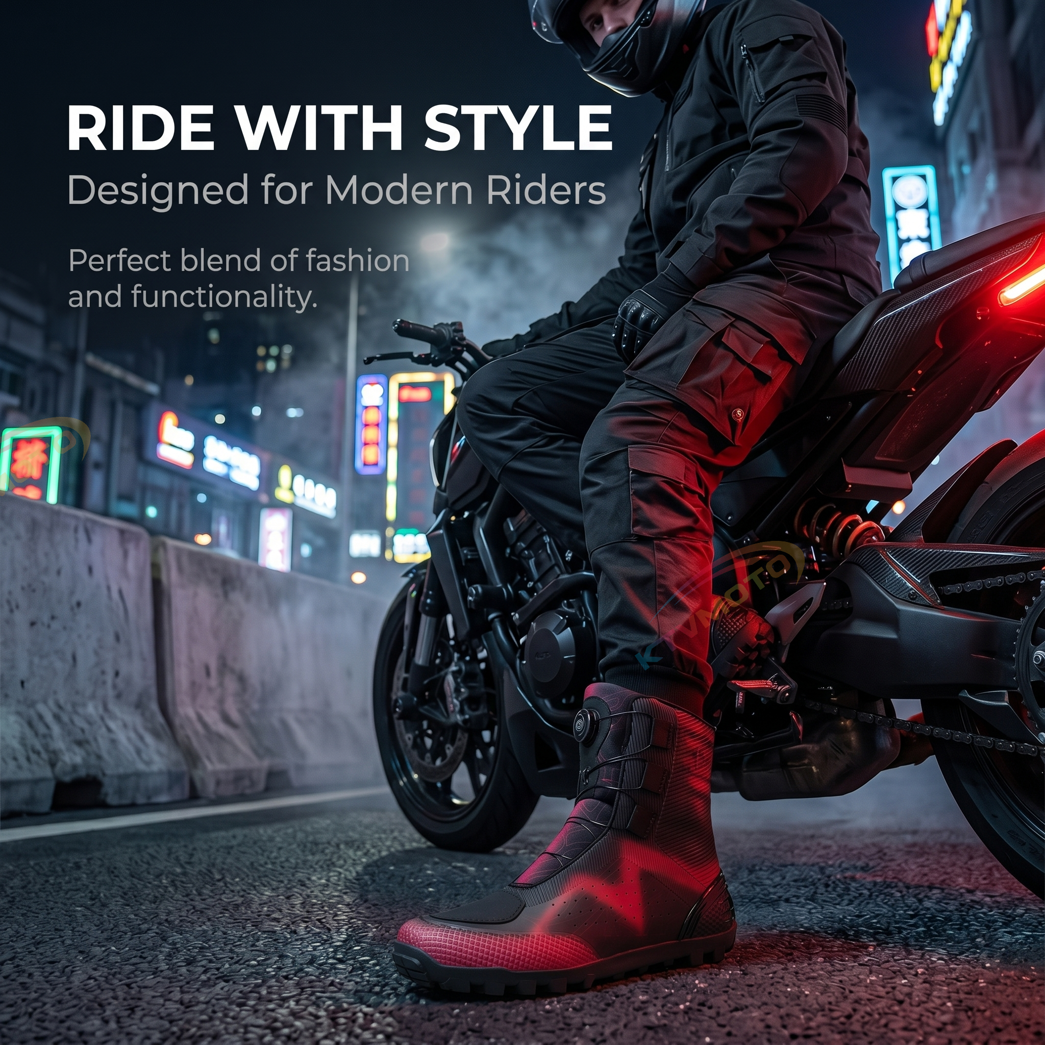 Motorcycle racing shoes-K158