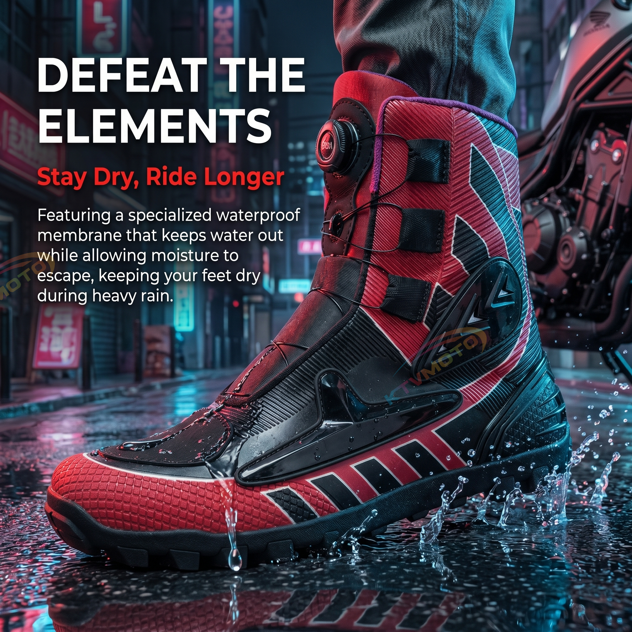 Motorcycle riding shoes-K109