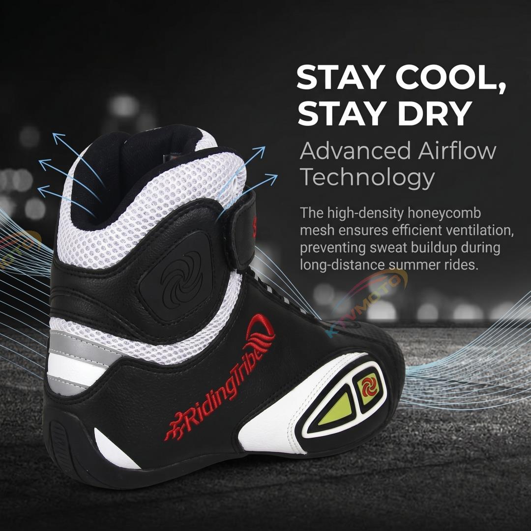 Stylish Lightweight Motorcycle Racing Boots-K70