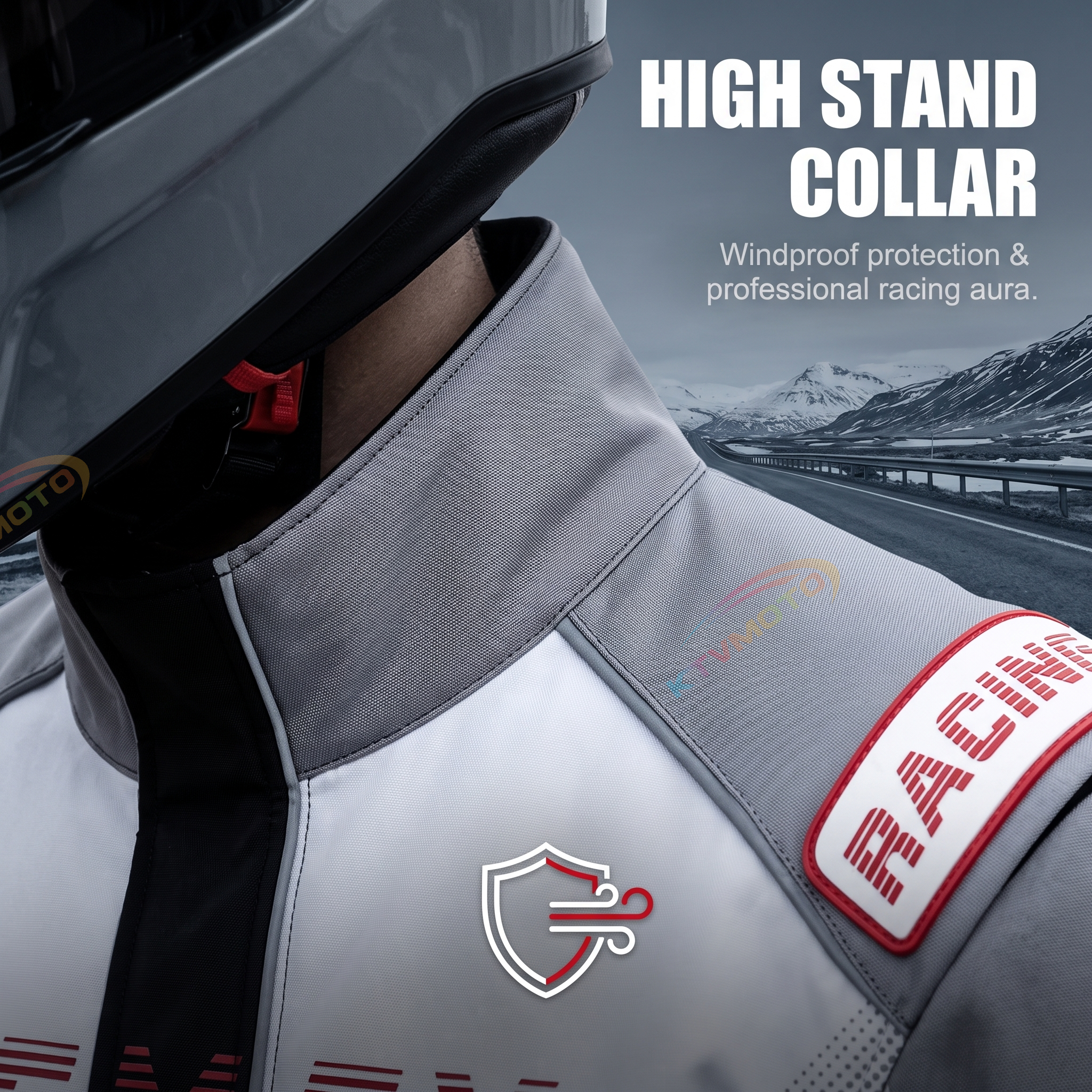 Motorcycle waterproof riding suit-J75