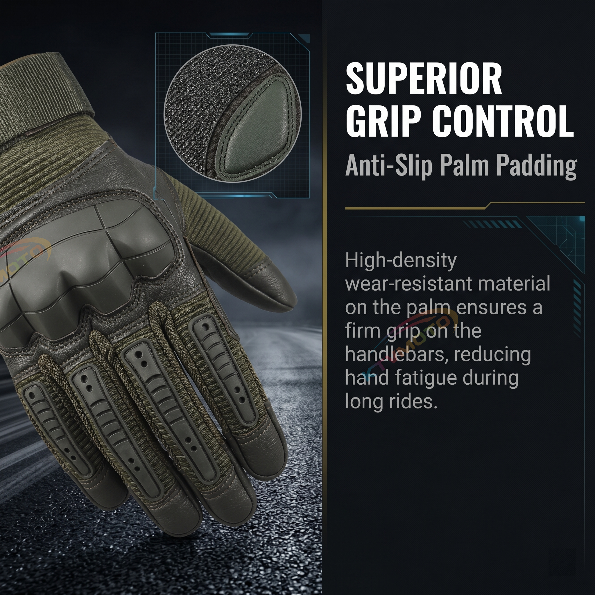 Motorcycle riding anti-slip gloves-G56
