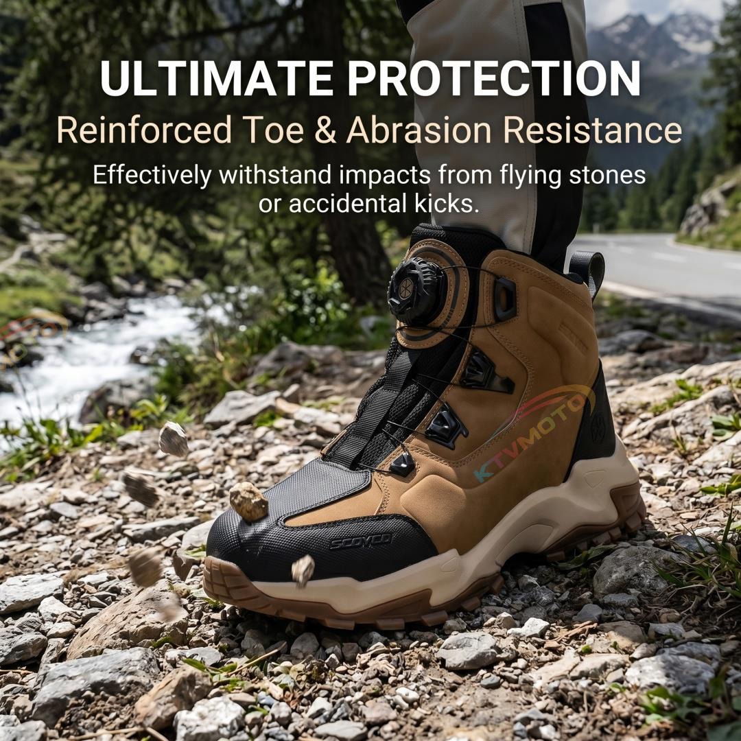 Lightweight outdoor casual motorcycle shoes-K142