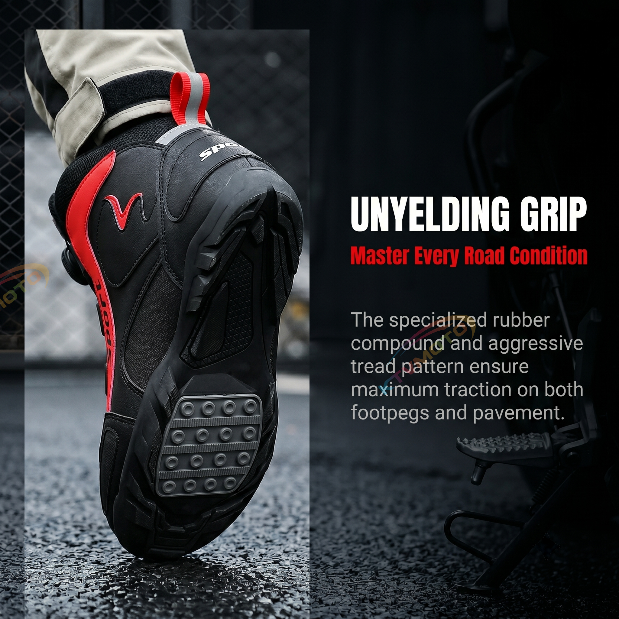 Motorcycle riding shoes-K89