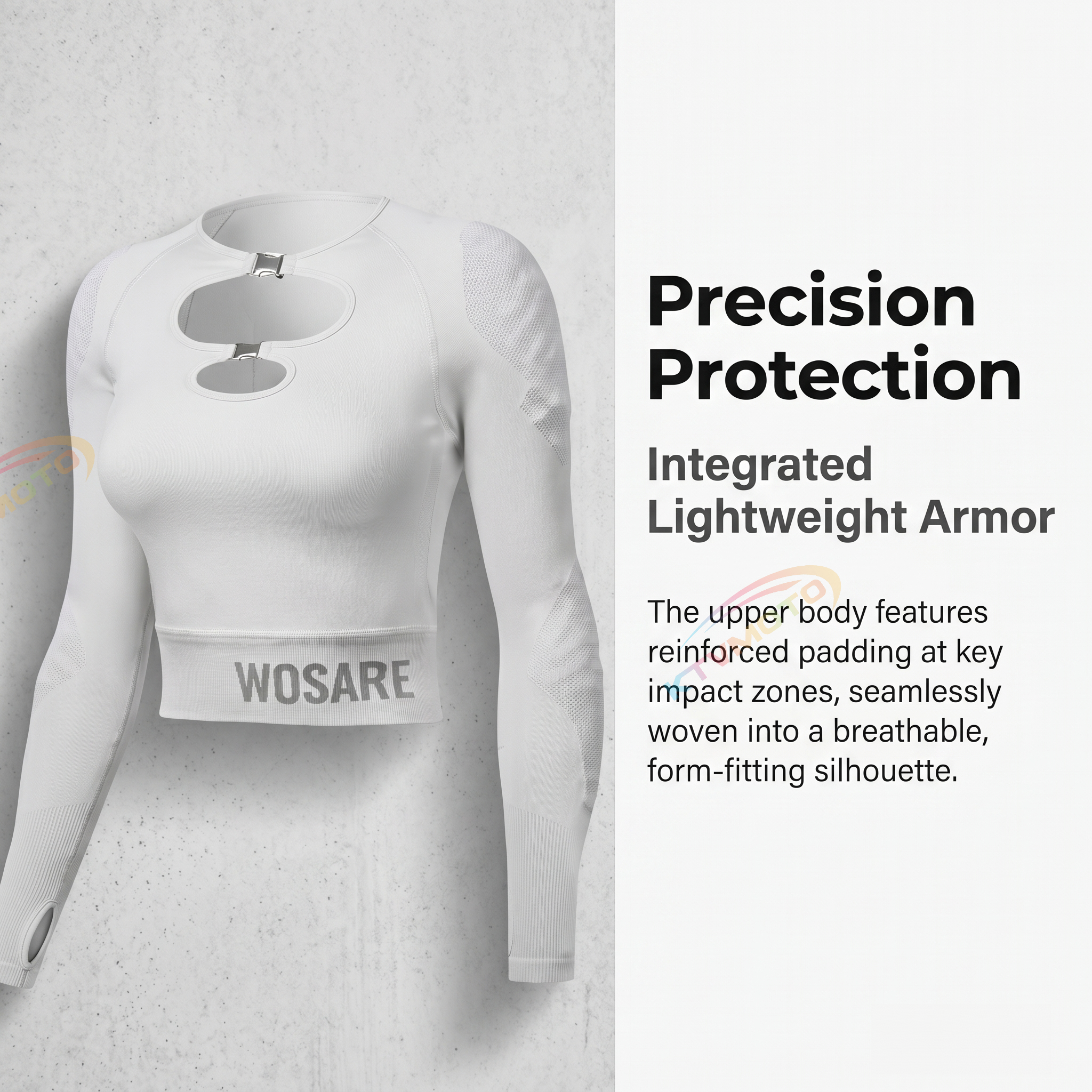 Sexy and slimming soft armor for female knights-J41