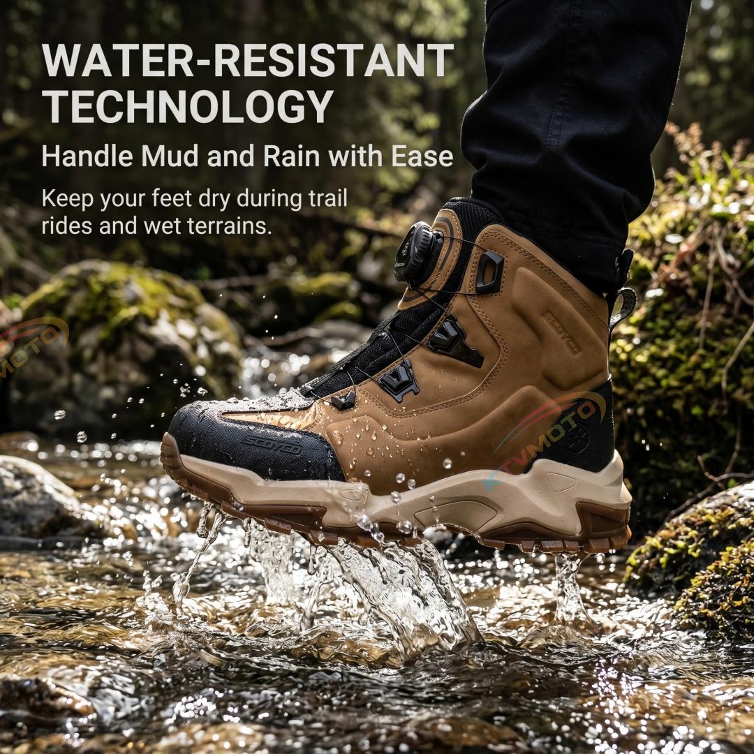 Lightweight outdoor casual motorcycle shoes-K142