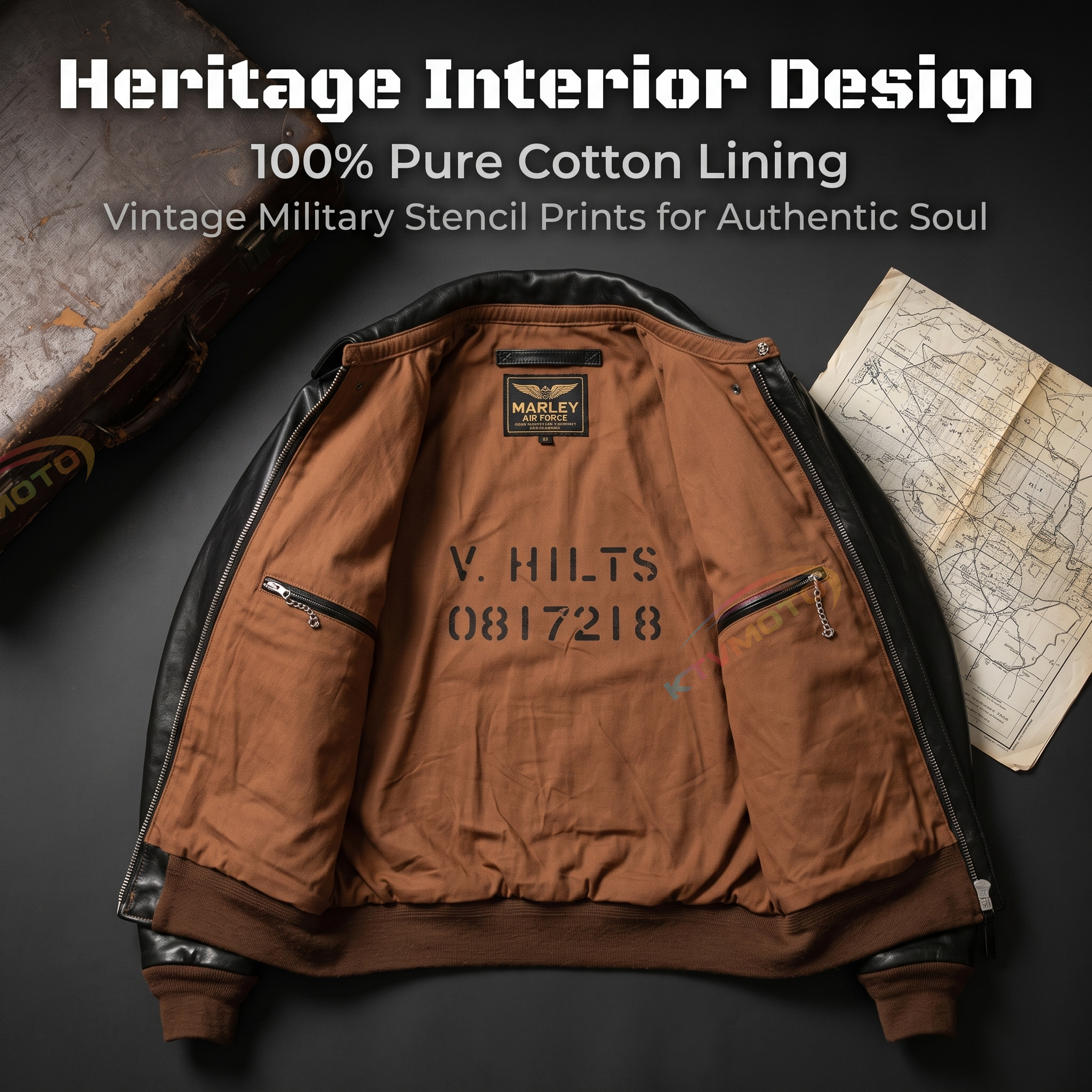 American Air Force A2 Pilot Jacket - A46