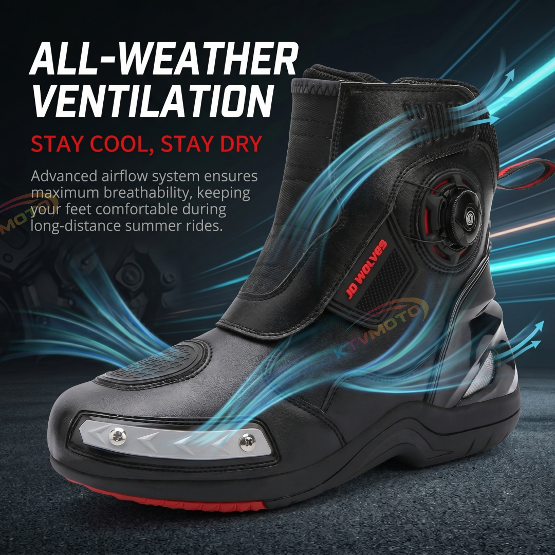 Waterproof Motorcycle Boots-K04