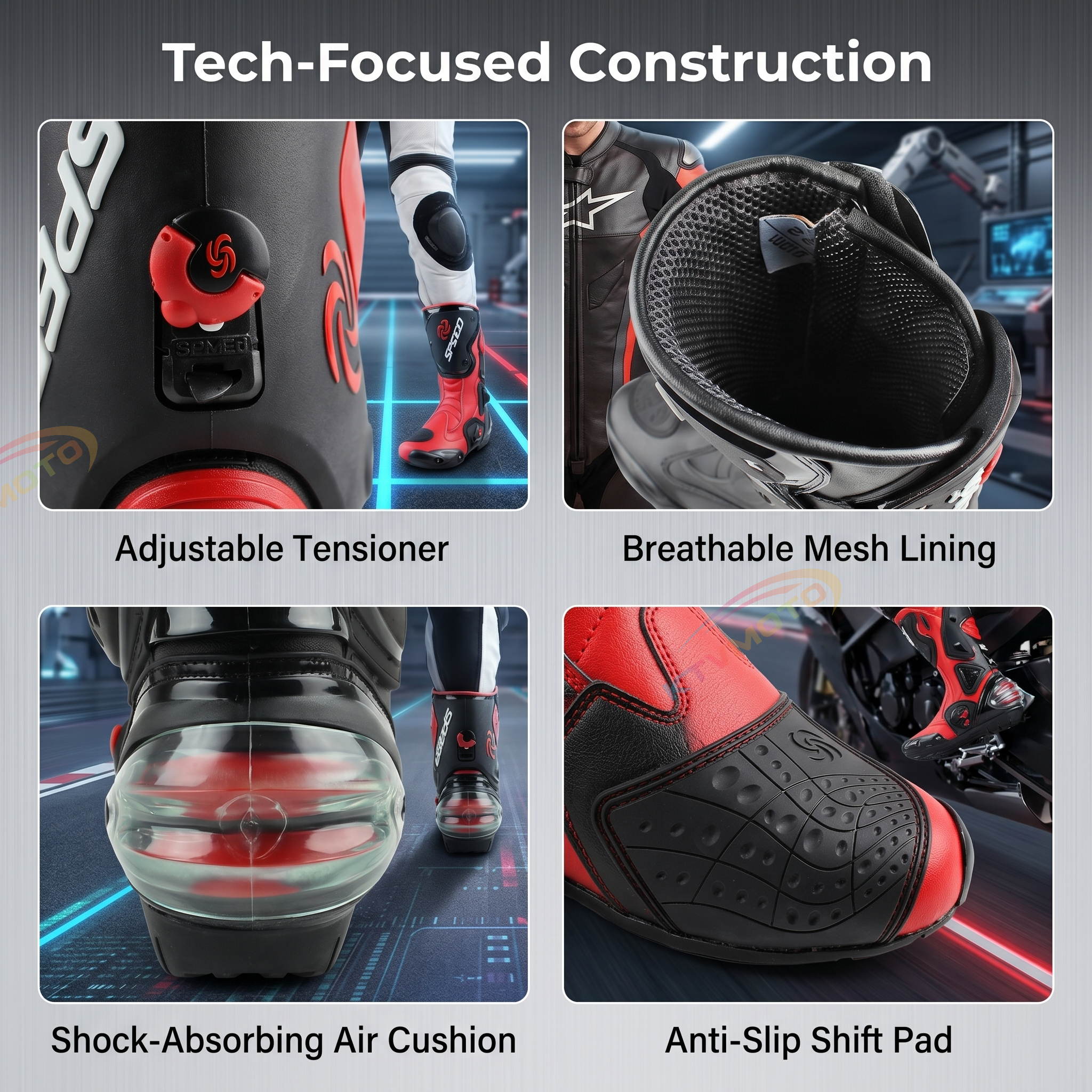 Motorcycle shoes racing boots-K99