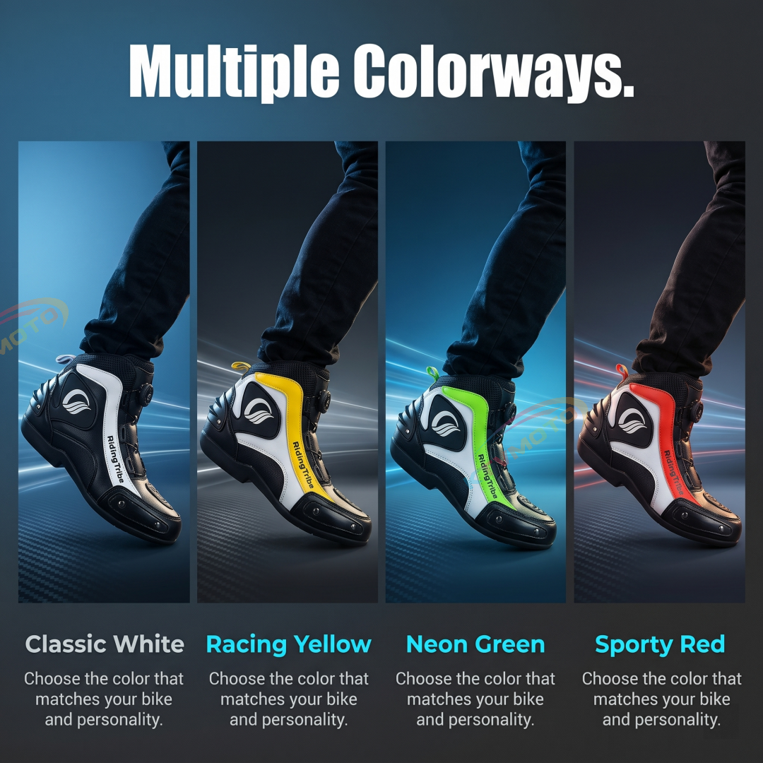 Waterproof and breathable casual motorcycle boots-K65