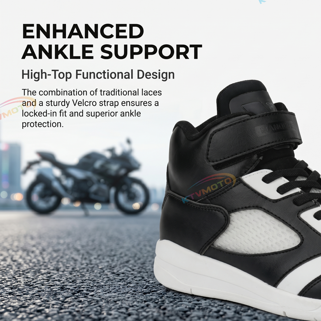Breathable Commuter Motorcycle Casual Shoes-K43